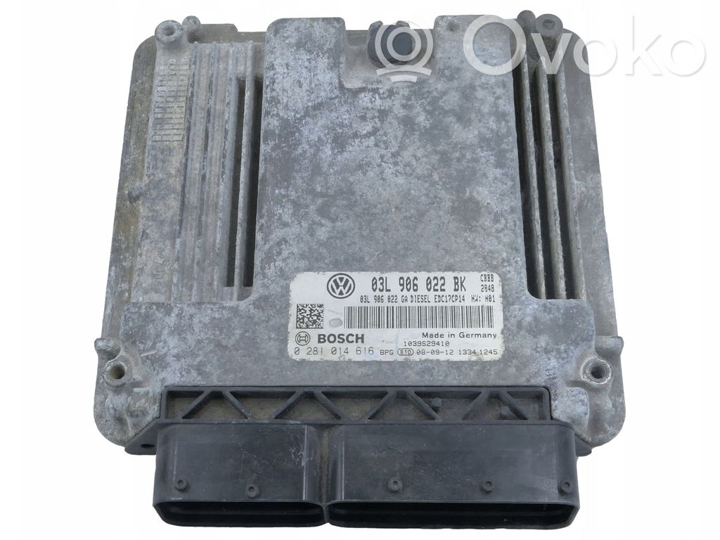 Skoda Superb B6 (3T) Engine control unit/module 