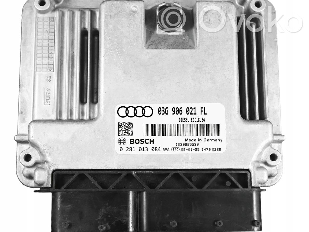 Audi A3 S3 8P Engine control unit/module 