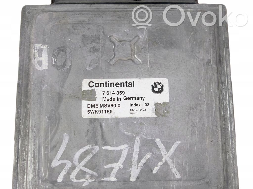 Engine control unit/module   7614359,5WK91156