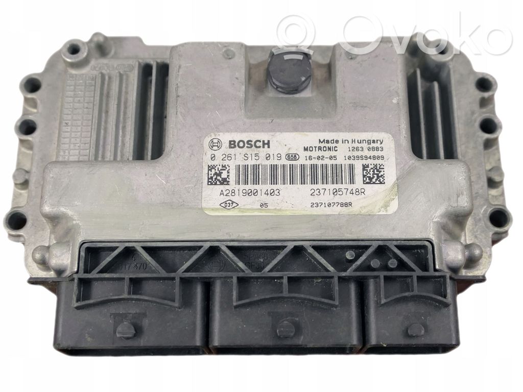 Renault Twingo III Unitate/modul de control motor 