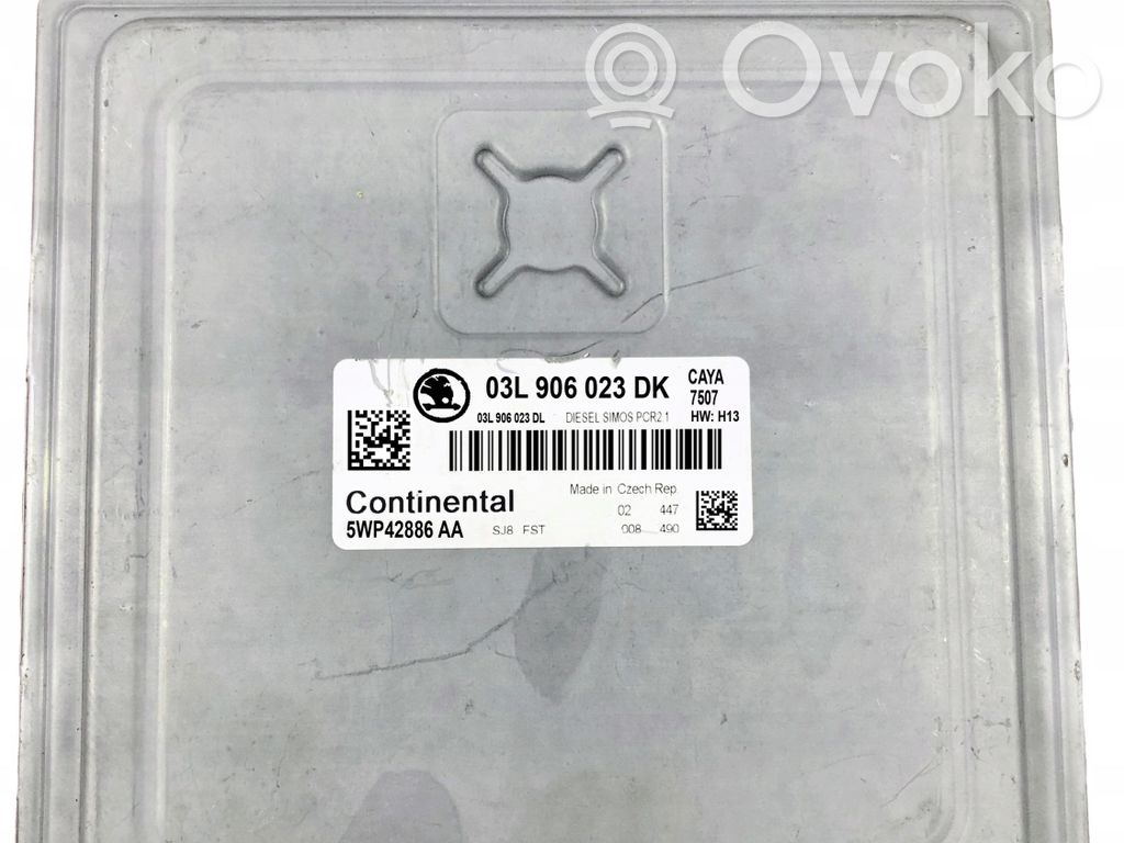 Skoda Fabia Mk2 (5J) Engine control unit/module 