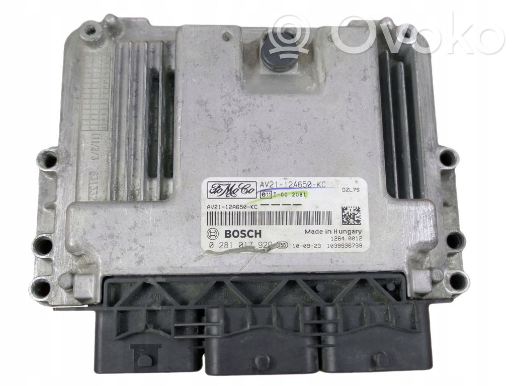 Ford Focus Engine control unit/module 