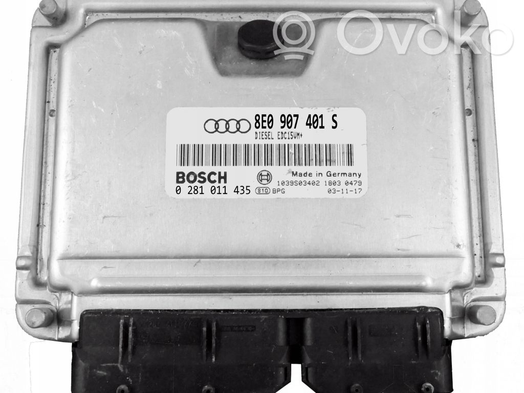 Audi A4 S4 B6 8E 8H Engine control unit/module 
