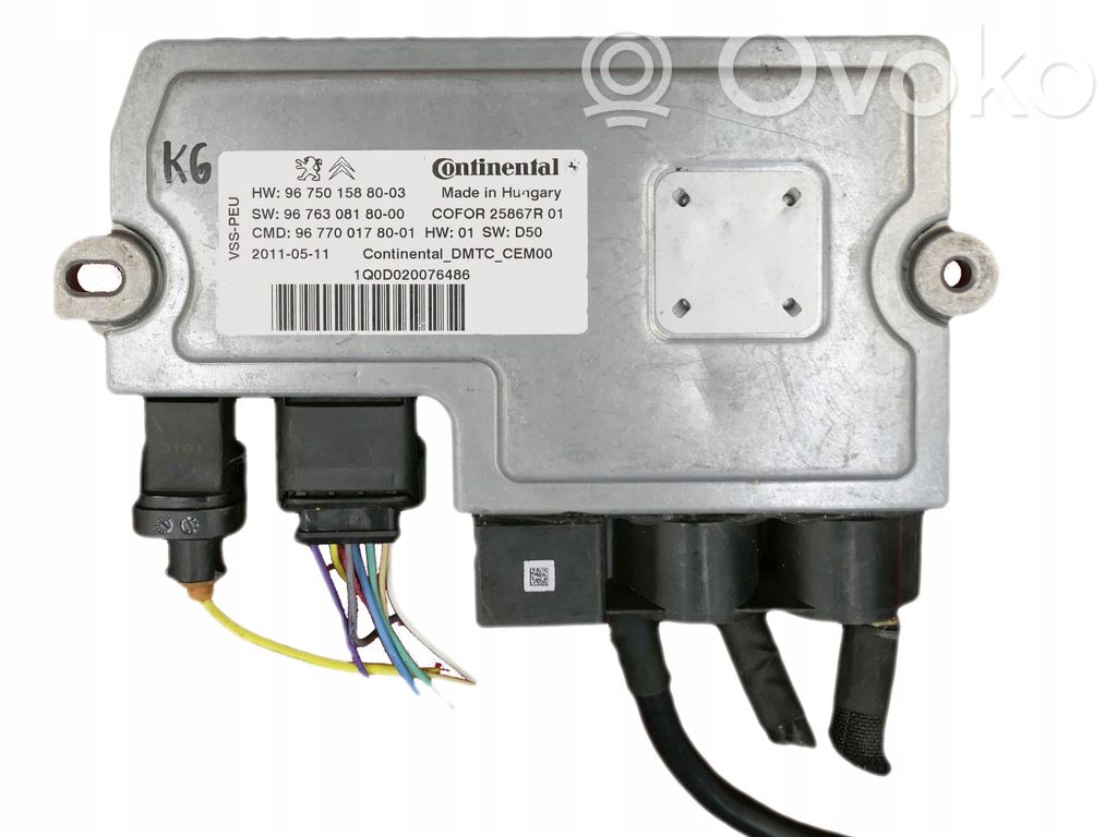 Peugeot 508 Sterownik / Moduł ECU 
