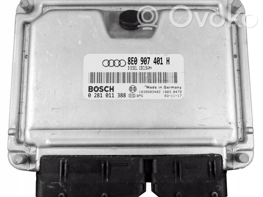 Audi A6 S6 C5 4B Unitate/modul de control motor 