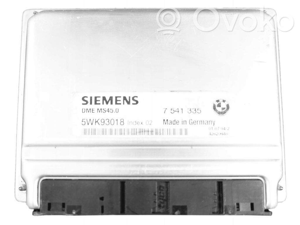 BMW Z4 E85 E86 Engine control unit/module 
