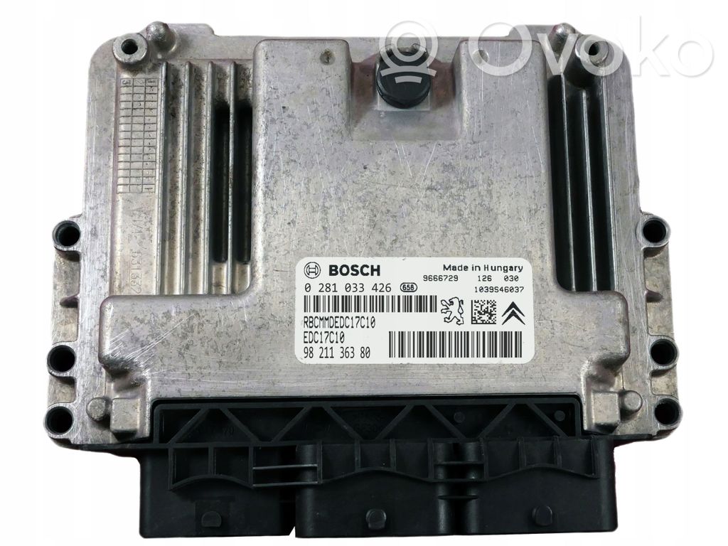 Peugeot Partner Engine control unit/module 