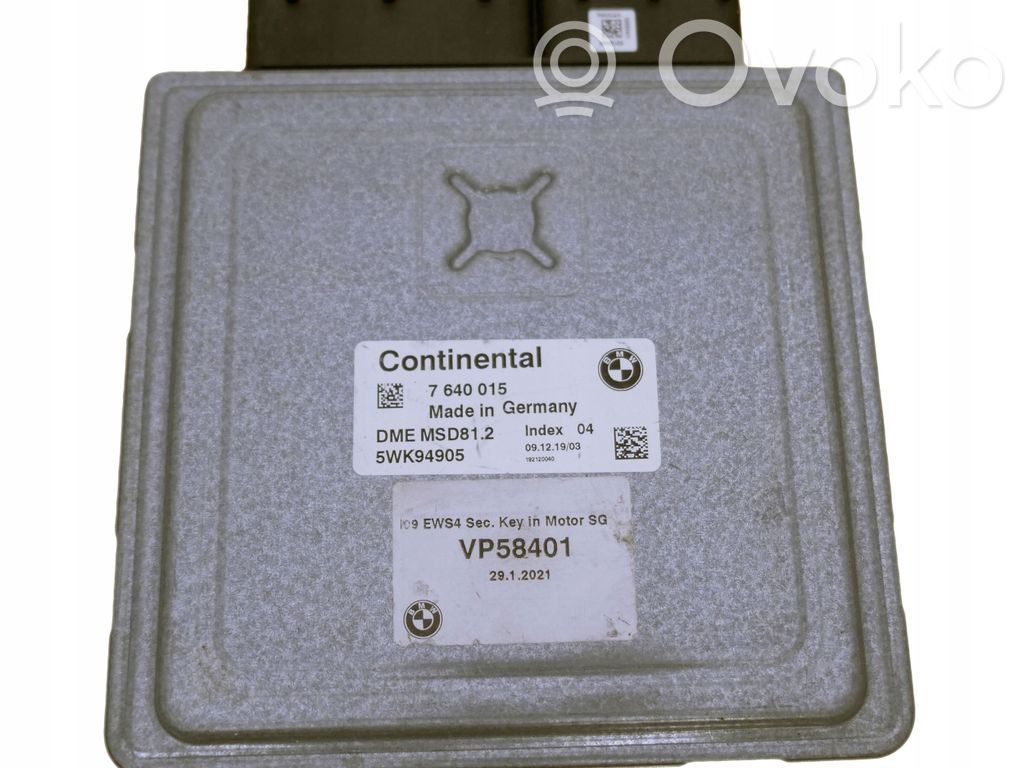 BMW 3 E90 E91 Sterownik / Moduł ECU 