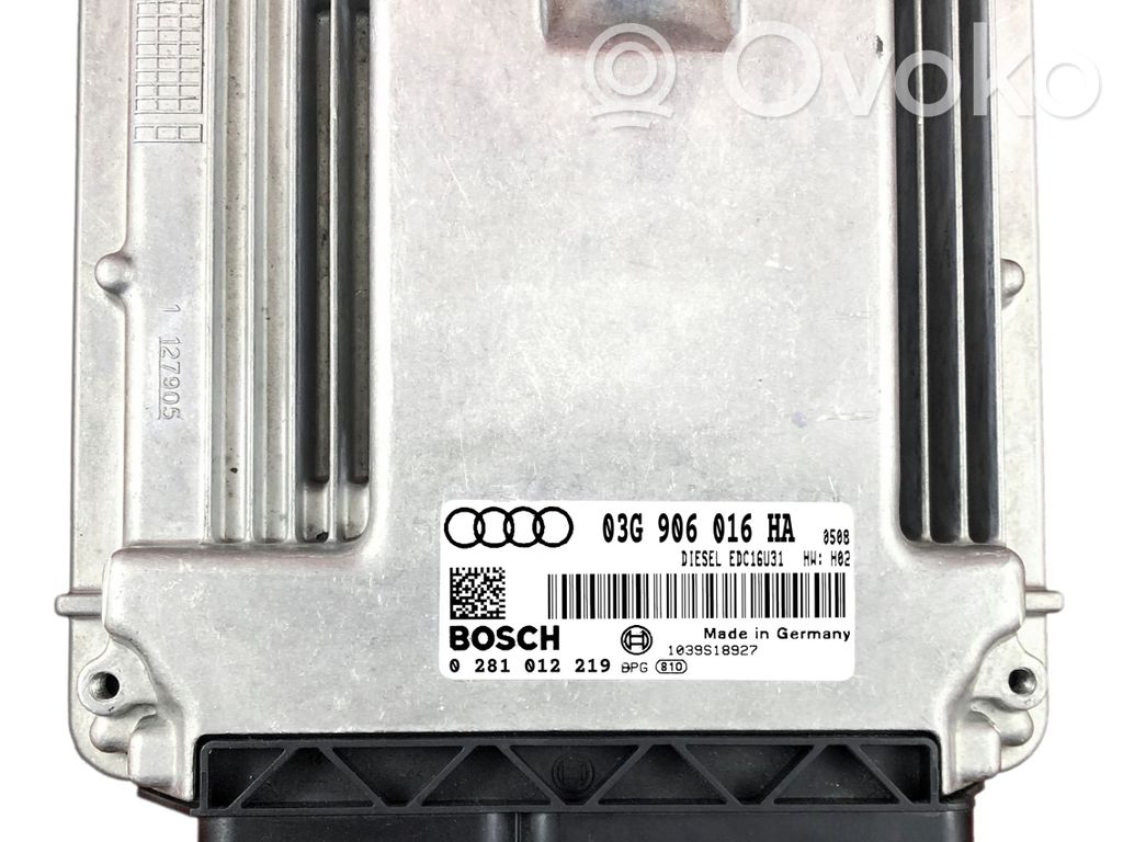 Audi A4 S4 B5 8D Engine control unit/module 
