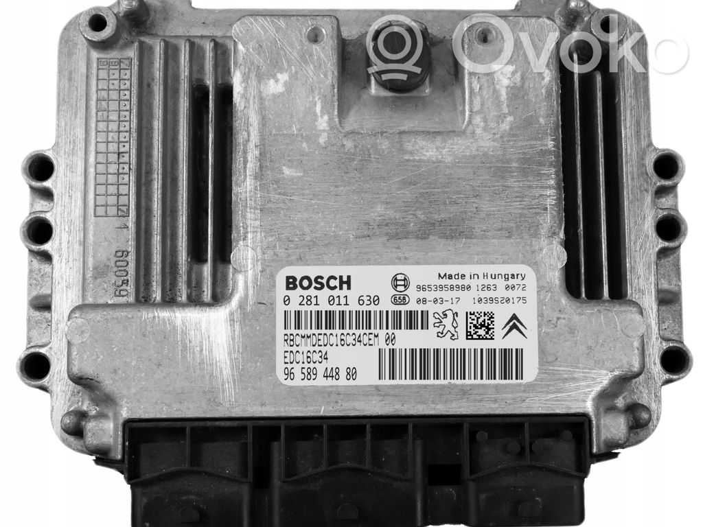 Citroen C4 I Engine control unit/module 