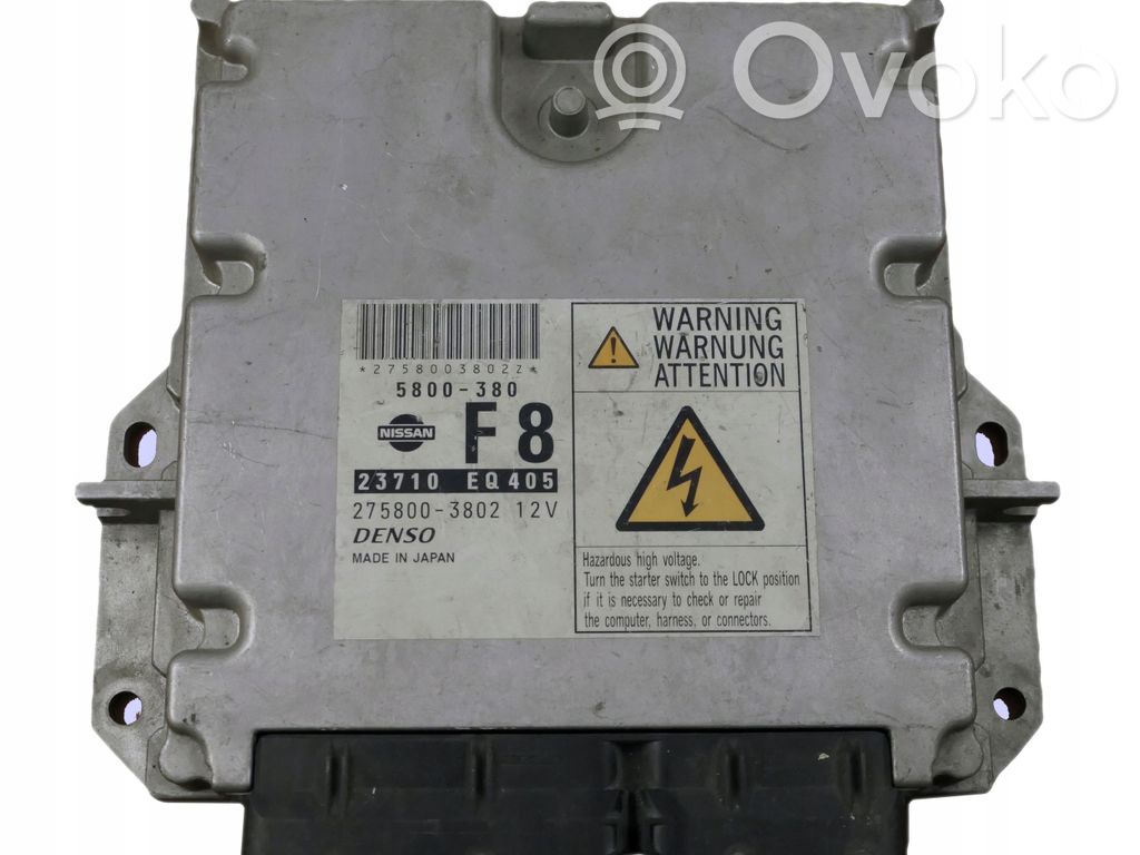 Engine control unit/module   23710EQ405,23710,275800,2758003802,5800380,EQ405