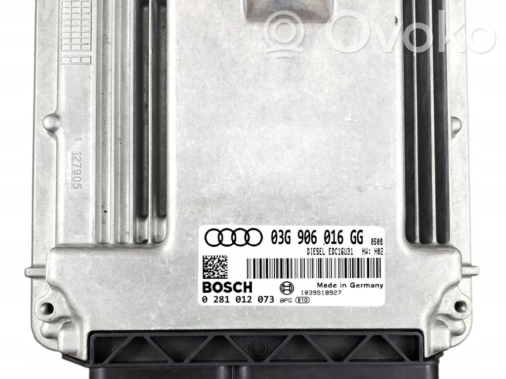 Audi A6 S6 C6 4F Engine control unit/module 