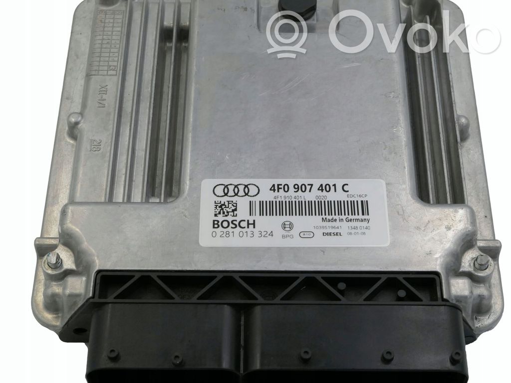 Audi A6 S6 C6 4F Sterownik / Moduł ECU 