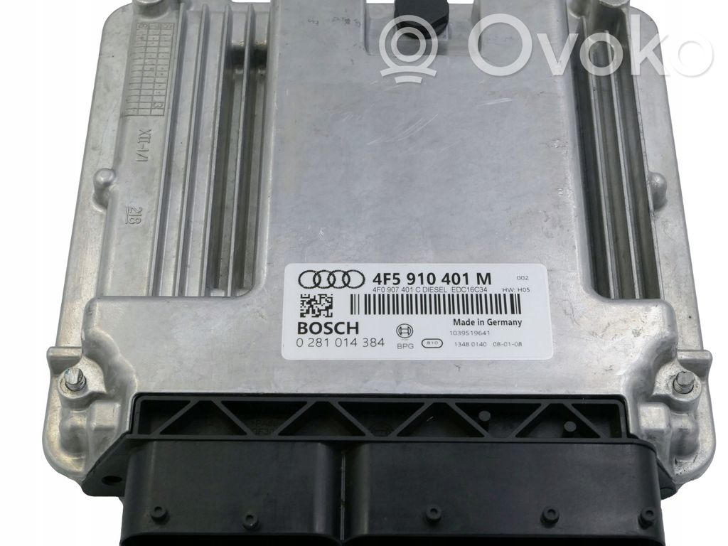 Engine control unit/module   4F5910401M,0281014384