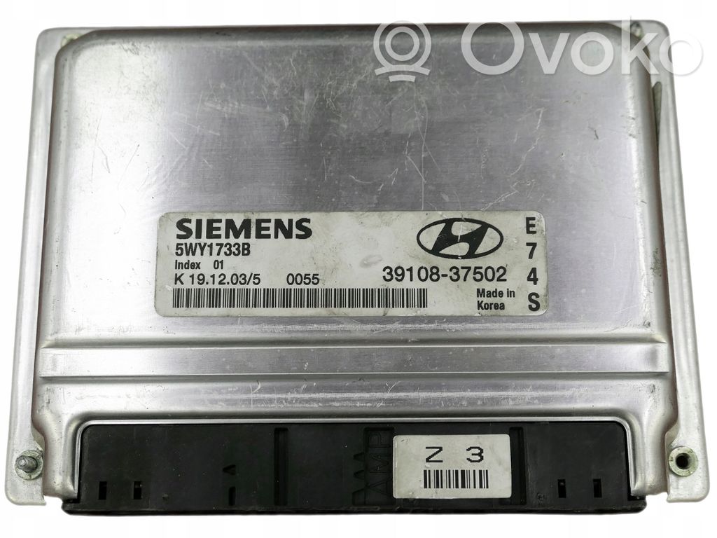 Engine control unit/module   3910837502,5WY1733B