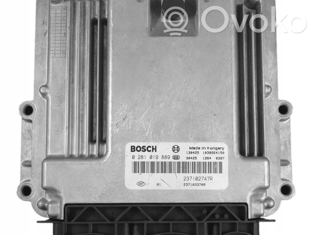 Renault Clio IV Engine control unit/module 