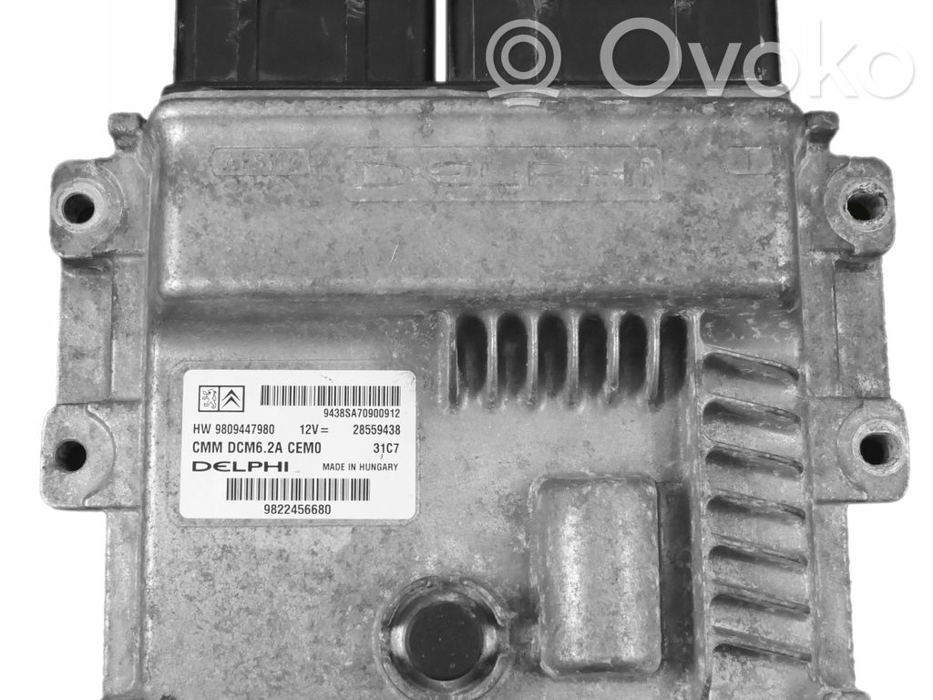 Peugeot 3008 I Engine control unit/module 