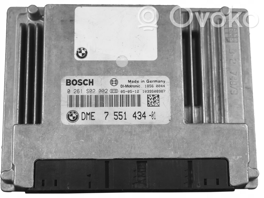 BMW 7 E65 E66 Engine control unit/module 