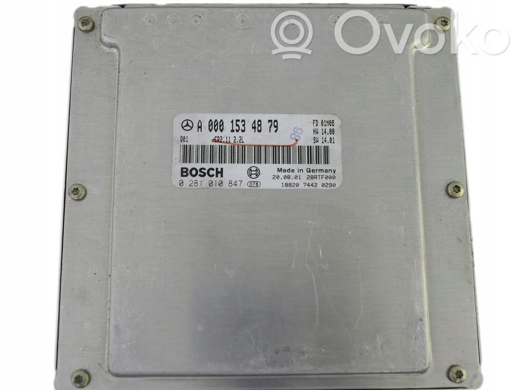 Mercedes-Benz E W210 Engine control unit/module 