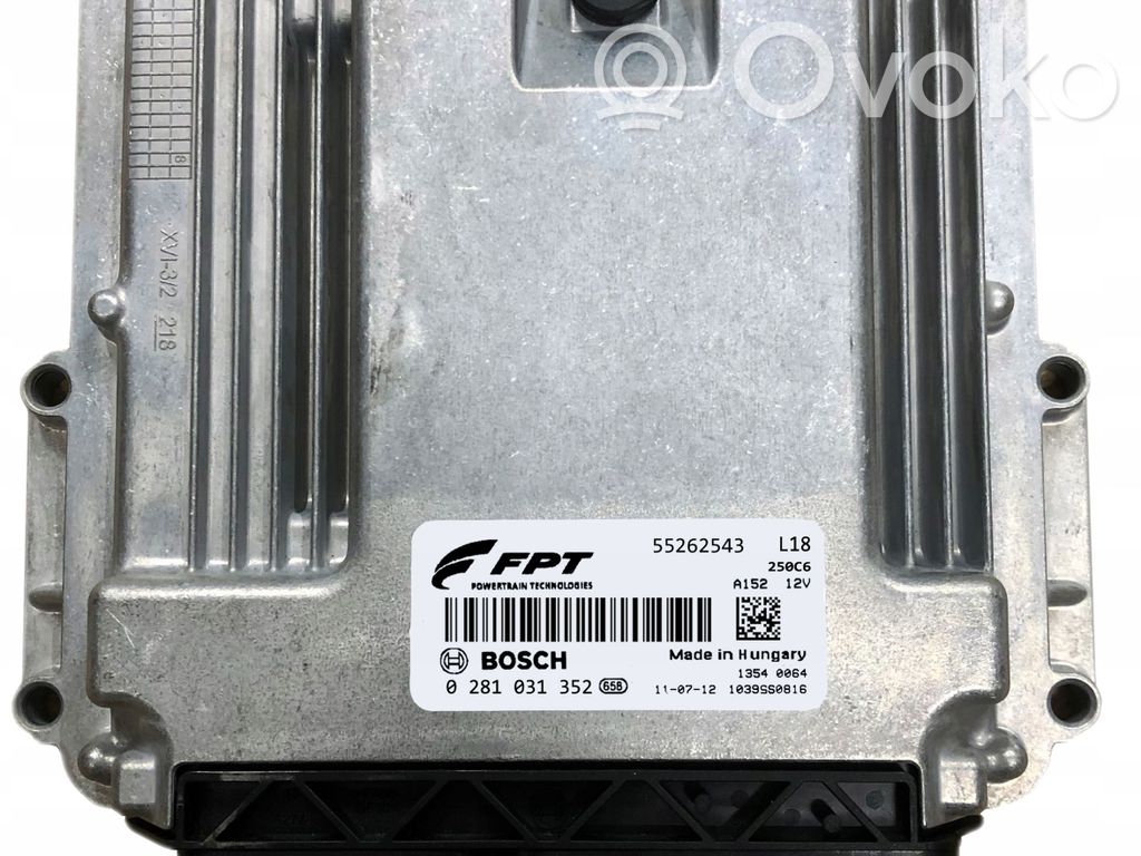 Engine control unit/module   55262543,0281031352