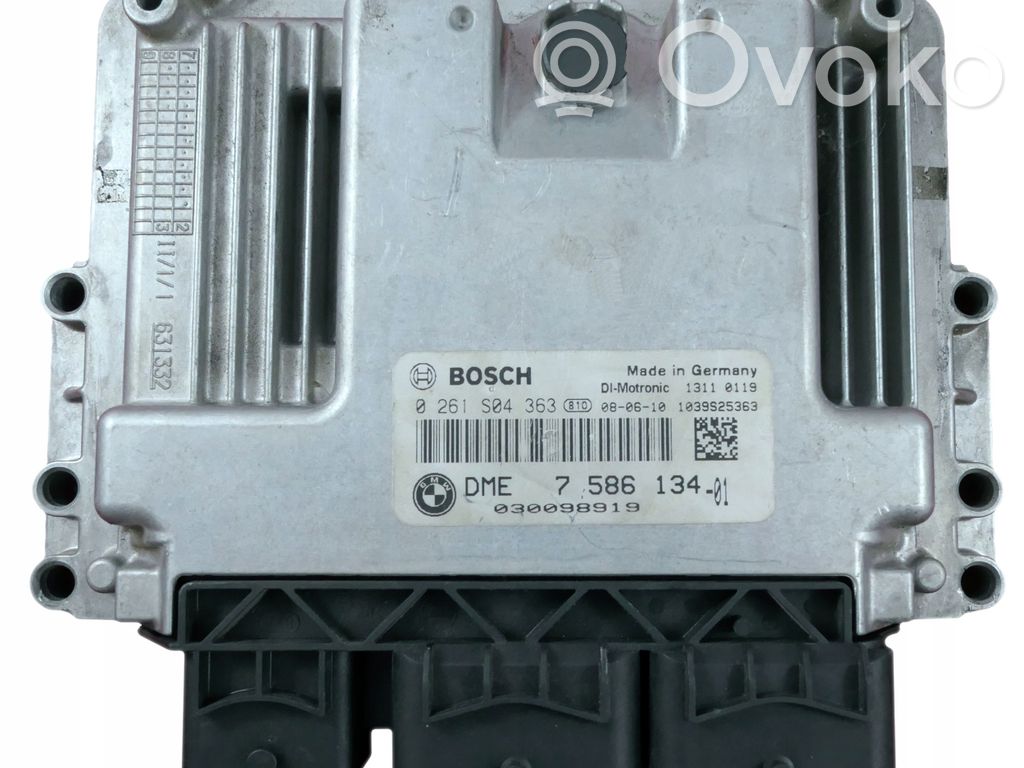 Engine control unit/module   7586134,0261S04363