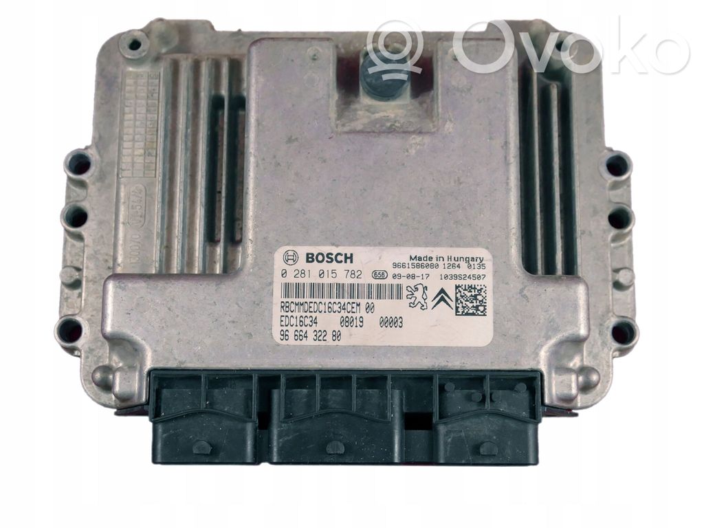 Citroen C5 Variklio valdymo blokas 