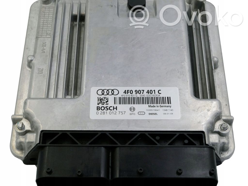 Audi A6 S6 C6 4F Engine control unit/module 