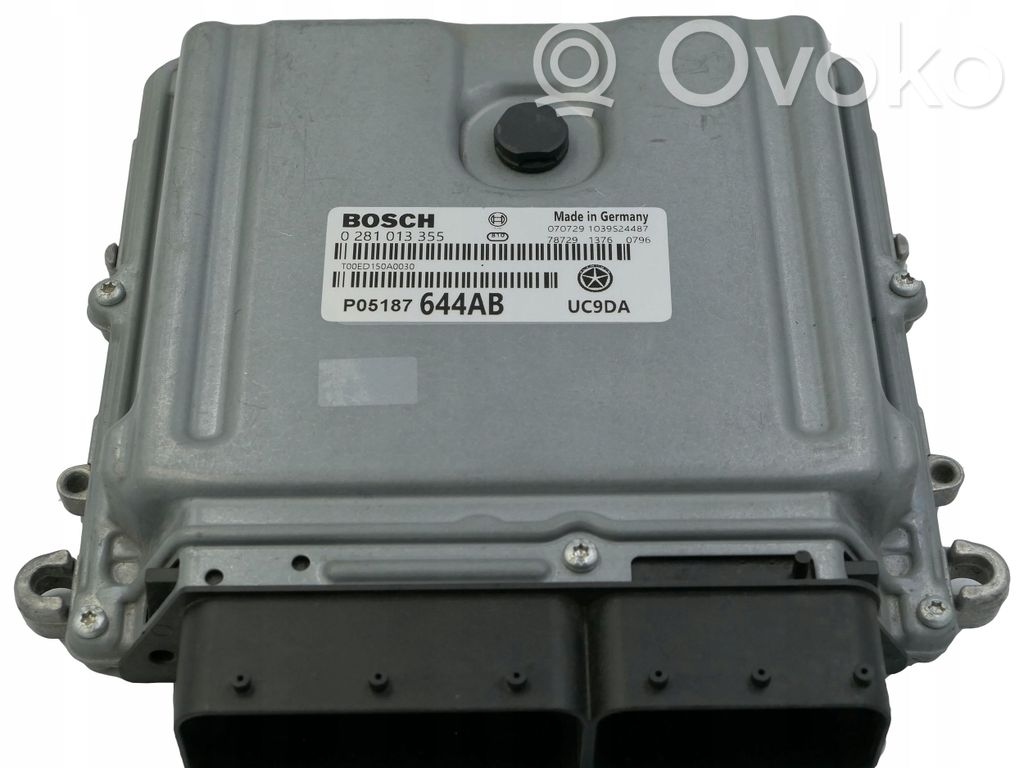 Dodge Journey Dzinēja vadības bloks 