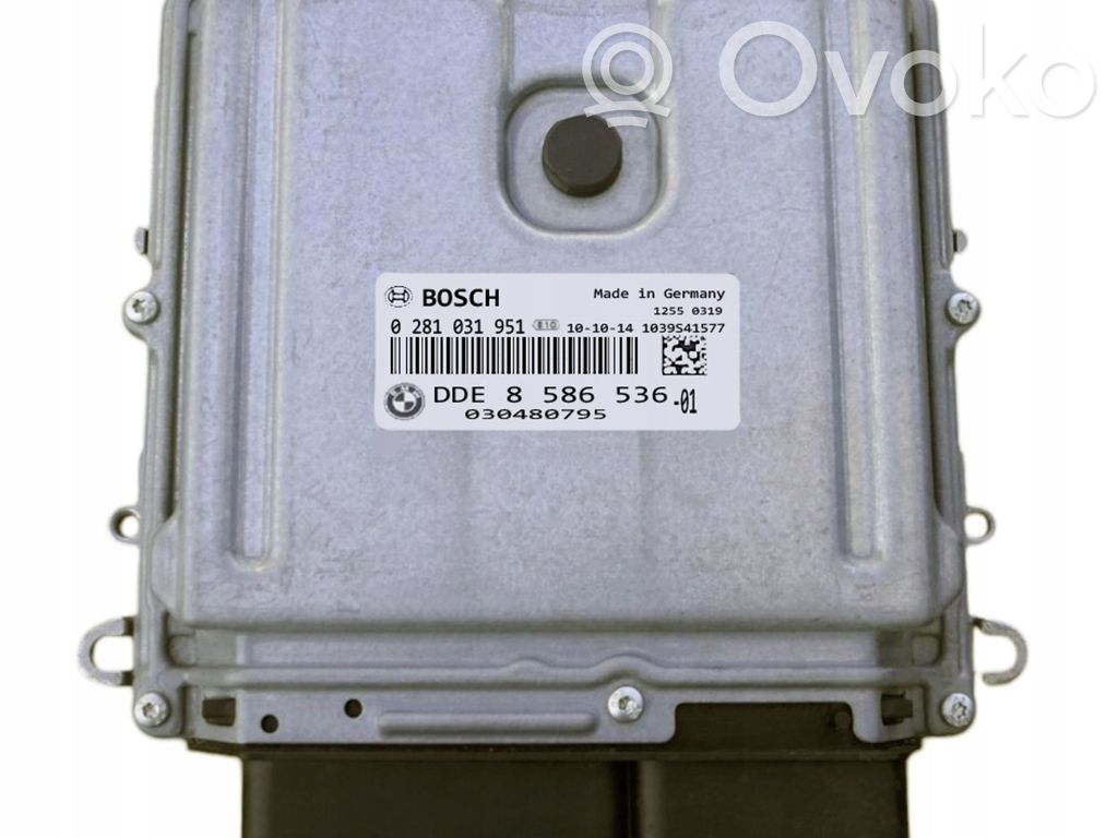 BMW 5 F10 F11 Sterownik / Moduł ECU 