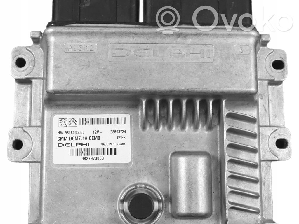 Citroen DS7 Crossback Engine control unit/module 
