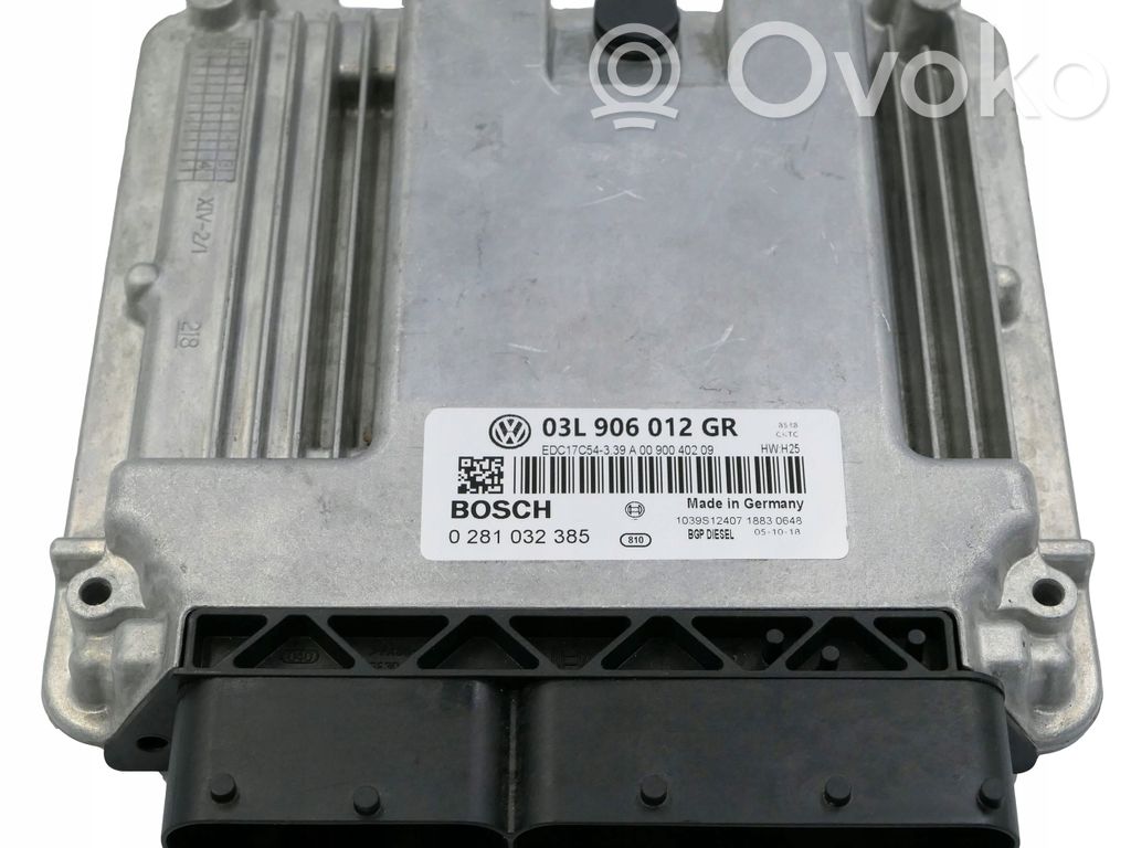 Volkswagen Crafter Unitate/modul de control motor 