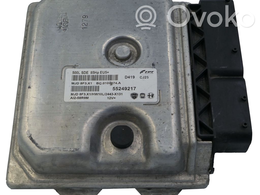 Fiat 500 Engine control unit/module 