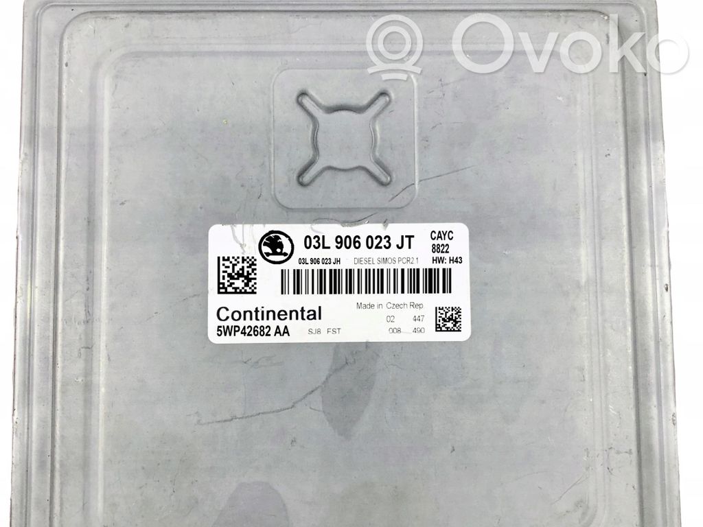 Engine control unit/module   03L906023JT,5WP42682AA