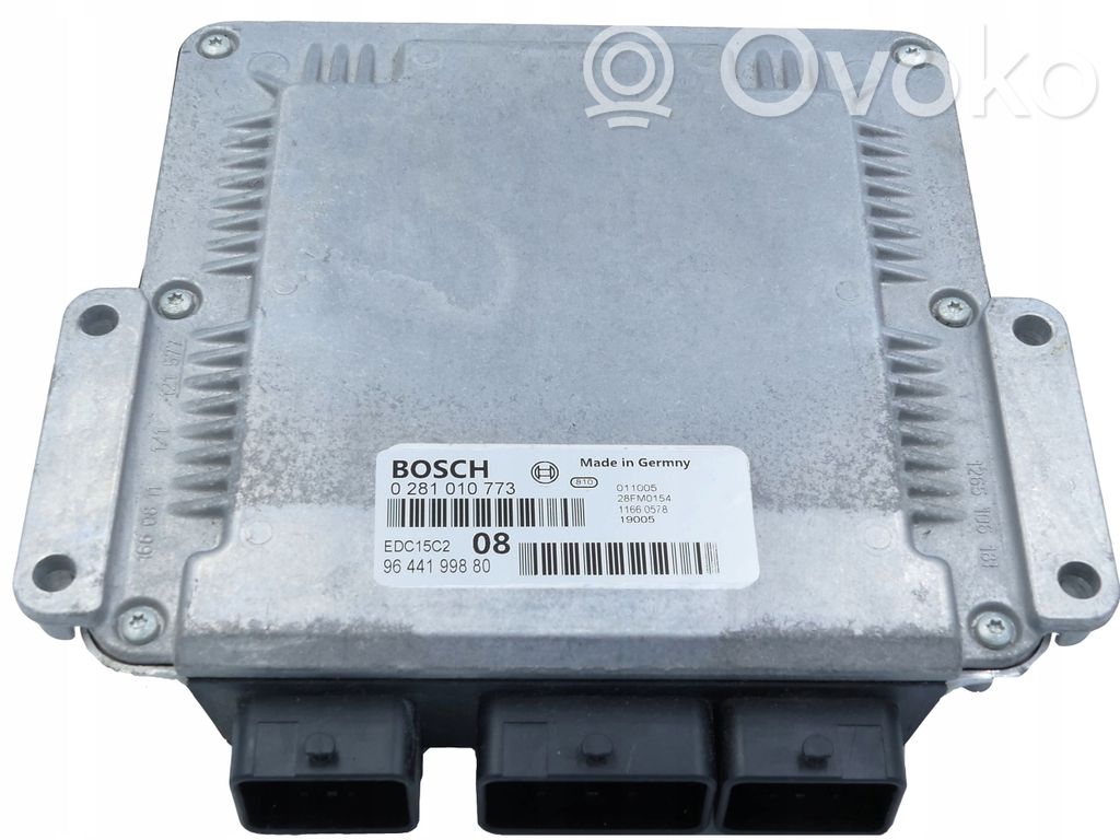 Peugeot 406 Engine control unit/module 