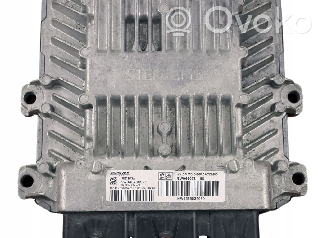 Peugeot 407 Sterownik / Moduł ECU 