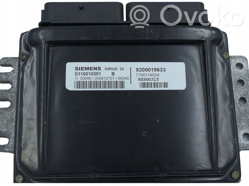 Renault Kangoo II Engine control unit/module 