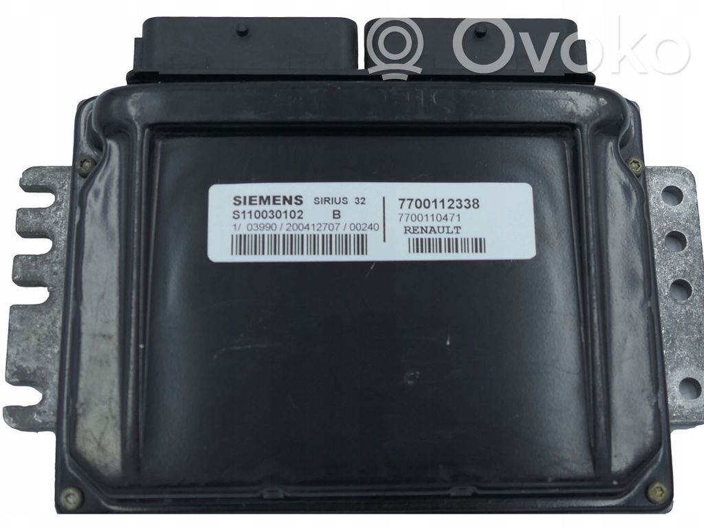 Renault Twingo II Engine control unit/module 