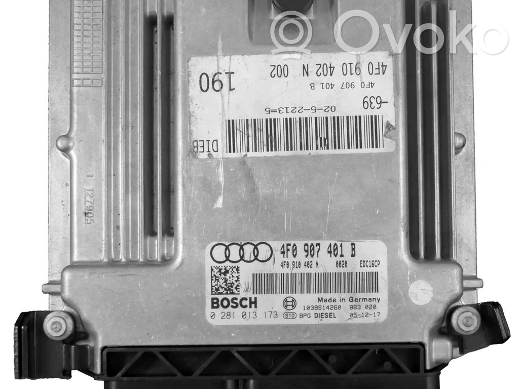 Audi A6 S6 C6 4F Engine control unit/module 
