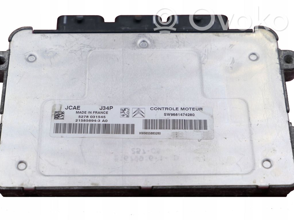 Peugeot 206 Engine control unit/module 