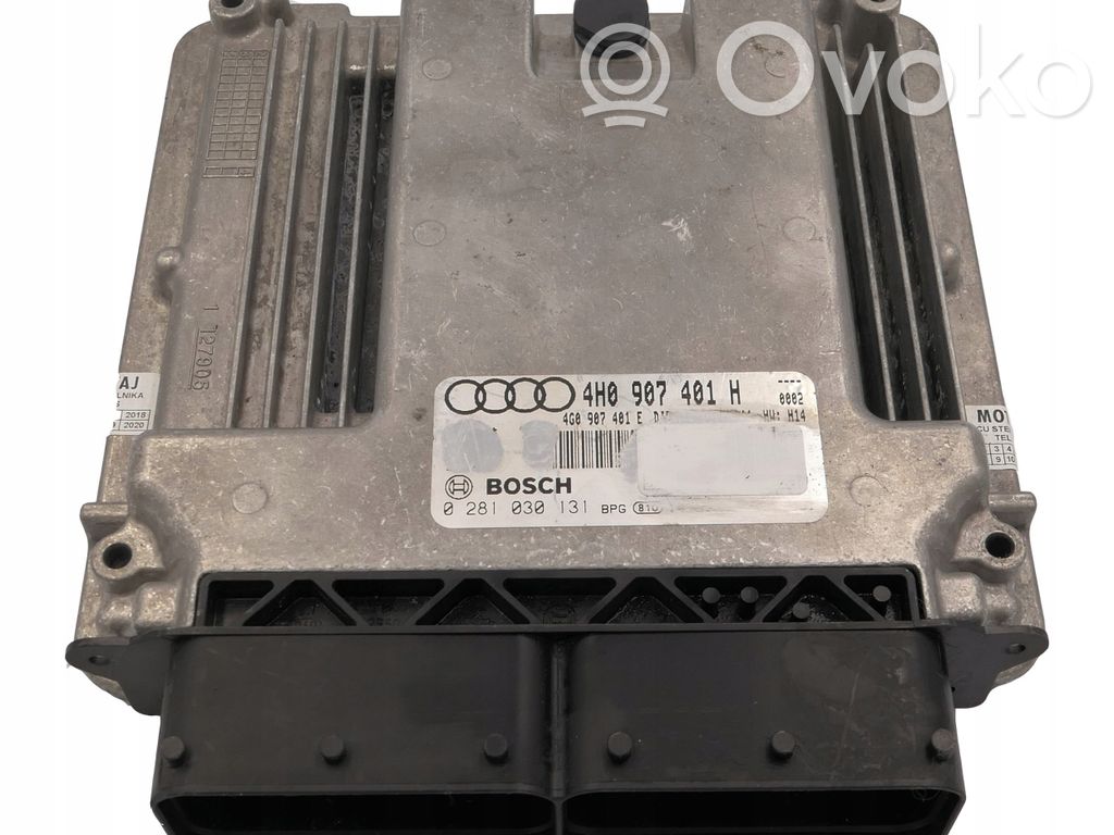 Audi A8 S8 D4 4H Engine control unit/module 