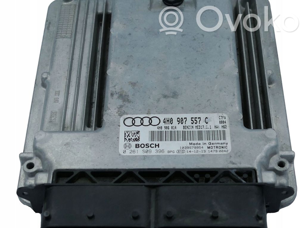 Engine control unit/module   4H0907557C,0261S09396