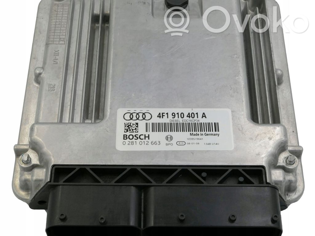 Audi A6 S6 C6 4F Engine control unit/module 