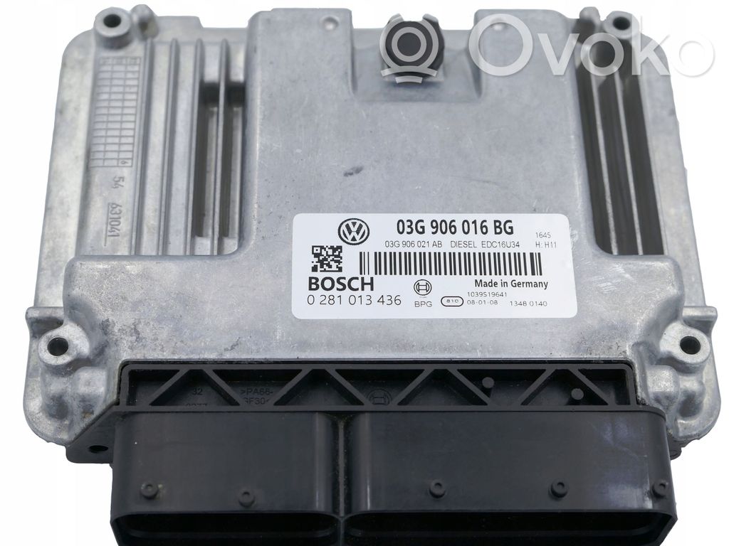 Audi A4 S4 B8 8K Engine control unit/module 