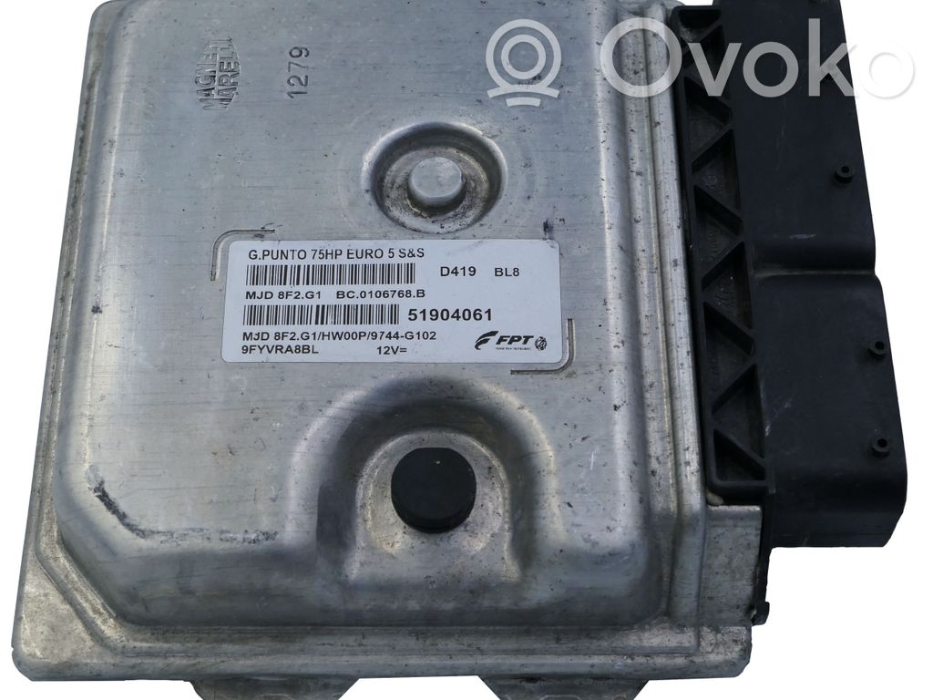 Fiat Grande Punto Engine control unit/module 