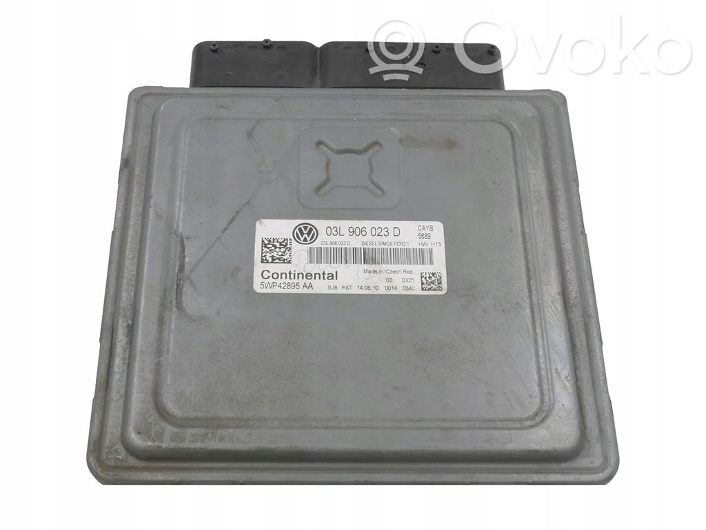 Sterownik / Moduł ECU   03L906023D,5WP42895A,PCR21