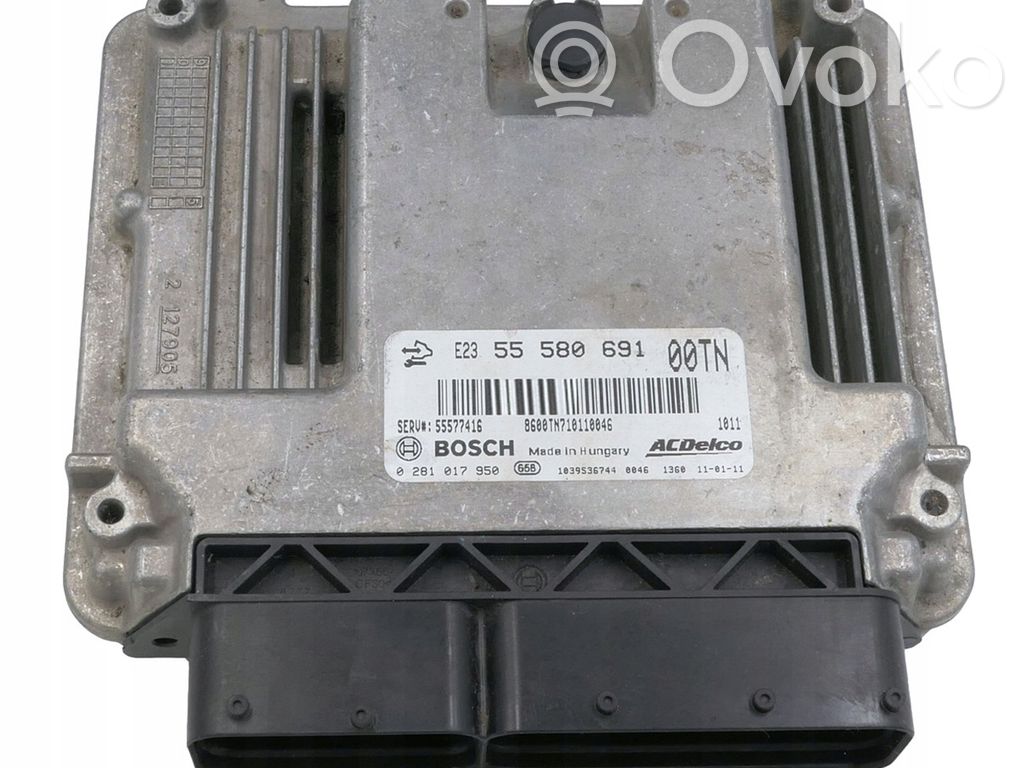 Engine control unit/module   55580691,0281017950