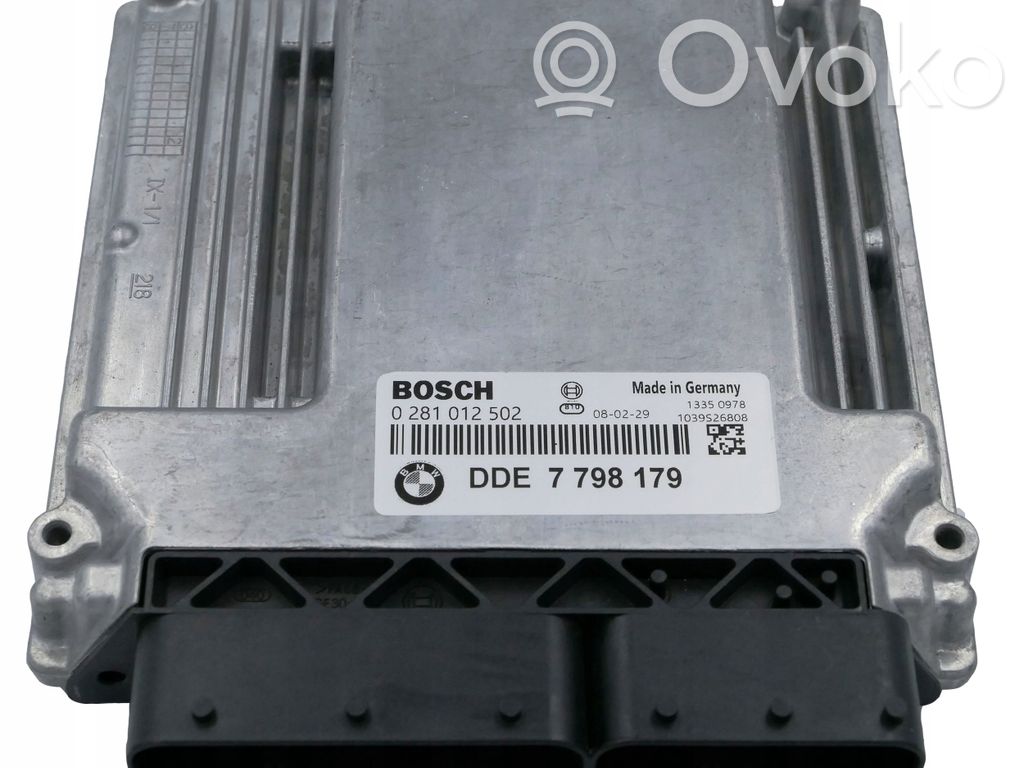 BMW 1 E81 E87 Variklio valdymo blokas 