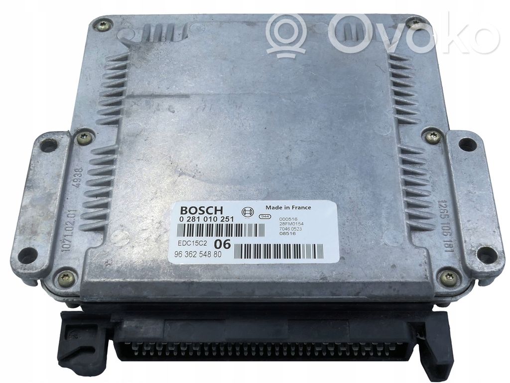 Citroen Xantia Unitate/modul de control motor 