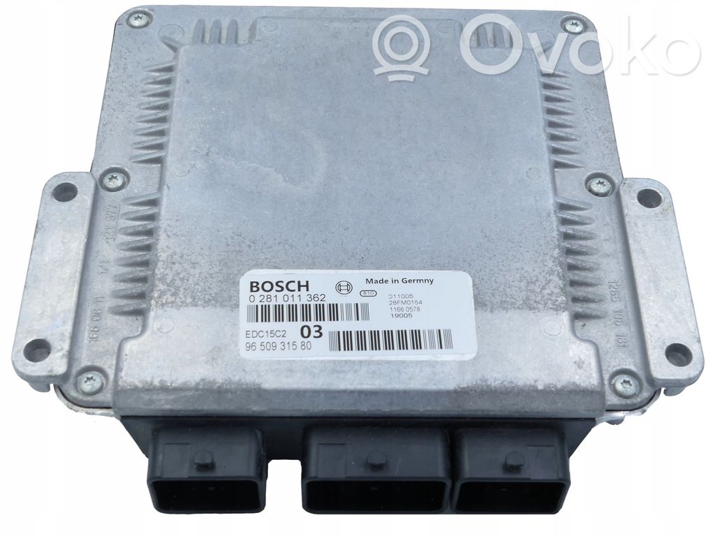 Citroen C5 Engine control unit/module 