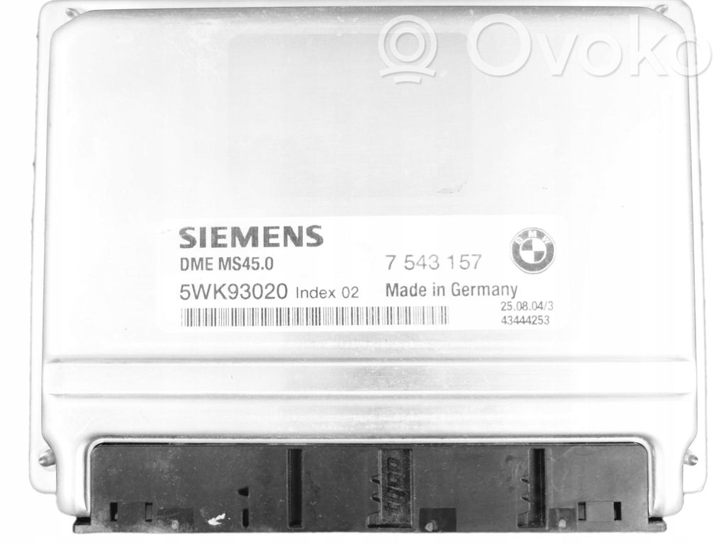 BMW X3 E83 Engine control unit/module 